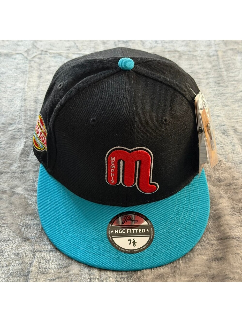 Memphis Red Sox Headgear Classics Fitted Hat 7 5/8 Negro Leagues